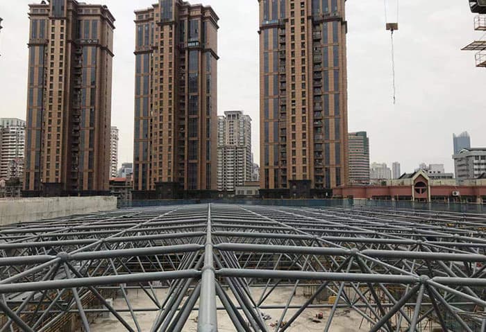 汝州螺栓球网架结构